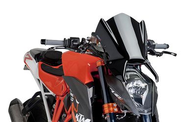 SZYBA OWIEWKA PUIG DO KTM SUPERDUKE R 1290 14-16 CZARNA