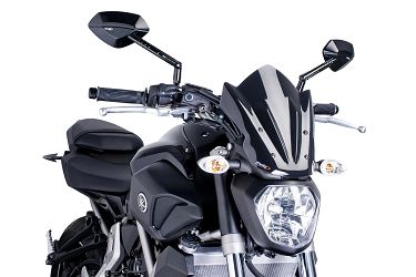 SZYBA OWIEWKA PUIG DO YAMAHA MT-07 14-17 (SPORT) CZARNA