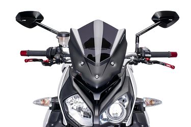 SZYBA OWIEWKA PUIG DO BMW S1000R 14-18 MOCNO PRZYCIEMNIONA