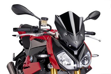 image 1 for SZYBA OWIEWKA PUIG DO BMW S1000R 14-18 CZARNA 