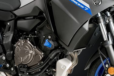CRASH PADY PUIG DO YAMAHA MT-07 / TRACER 700 / XSR700 CZARNE