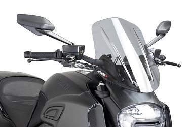 SZYBA OWIEWKA PUIG DO DUCATI DIAVEL 14-18 (TOURING) LEKKO PRZYCIEMNIONA