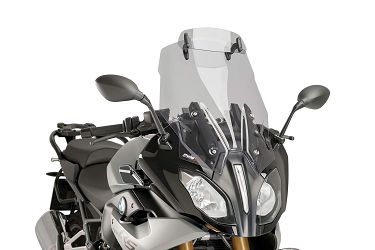 SZYBA TURYSTYCZNA PUIG DO BMW R1200RS 15-18 / R1250RS 19-23 (Z DEFLEKTOREM) LEKKO PRZYCIEMNIONA