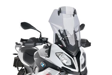 SZYBA TURYSTYCZNA PUIG DO BMW S1000XR 15-19 (Z DEFLEKTOREM) LEKKO PRZYCIEMNIONA