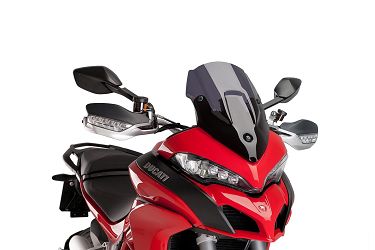 SZYBA SPORTOWA PUIG DO DUCATI MULSTISTRADA 950/1200/1260/S MOCNO PRZYCIEMNIONA