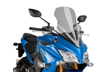 SZYBA TURYSTYCZNA PUIG DO SUZUKI GSX-S1000F 15-21 (Z DEFLEKTOREM) LEKKO PRZYCIEMNIONA