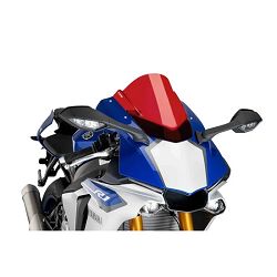 SZYBA SPORTOWA PUIG DO YAMAHA YZF R1 15-19 CZERWONA