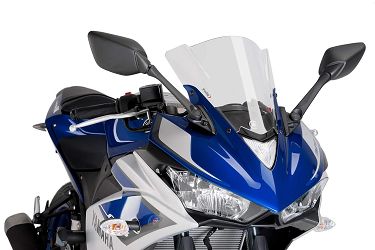 SZYBA SPORTOWA PUIG DO YAMAHA YZF R3 15-18 LEKKO PRZYCIEMNIONA