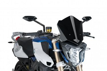 SZYBA OWIEWKA PUIG DO BMW F800R 15-20 (SPORT) CZARNA