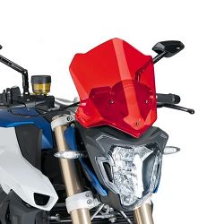 SZYBA OWIEWKA PUIG DO BMW F800R 15-20 (SPORT) CZERWONA