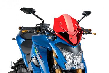 SZYBA OWIEWKA PUIG DO SUZUKI GSX-S1000 15-20 CZERWONA