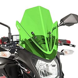 SZYBA SPORTOWA NOWEJ GENERACJI PUIG DO KAWASAKI Z250SL 15-17 ZIELONA