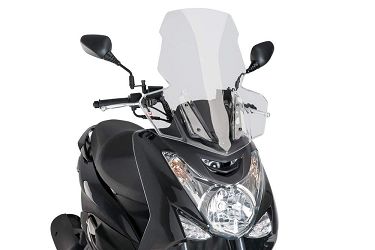 SZYBA PUIG V-TECH DO YAMAHA MAJESTY 125 S 15-16 (TOURING) PRZEZROCZYSTA