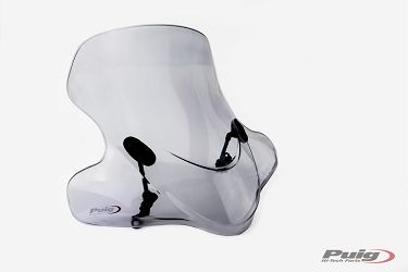 SZYBA OWIEWKA (CITY TOURING) PUIG DO SYM JET4 50R/125 C/SMOKE LEKKO PRZYCIEMNIONA