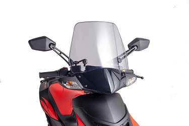 SZYBA OWIEWKA PUIG DO APRILIA SR50R 05-20 (TRAFFIC) LEKKO PRZYCIEMNIONA