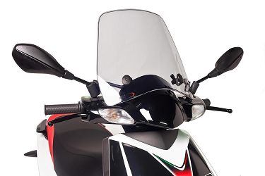 SZYBA OWIEWKA PUIG DO APRILIA SR MOTARD 50-125 12-20 (URBAN) LEKKO PRZYCIEMNIONA
