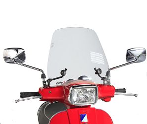 SZYBA OWIEWKA PUIG DO PIAGGIO VESPA S SPORT 50/125 (URBAN) LEKKO PRZYCIEMNIONA