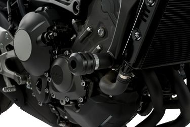 CRASH PADY PUIG DO YAMAHA XSR900 16-21 (WERSJA VINTAGE) CZARNE