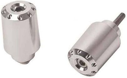 CIĘŻARKI / KOŃCÓWKI KIEROWNICY DŁUGIE PUIG DO HONDA NC750S/X 16-21 SREBRNE
