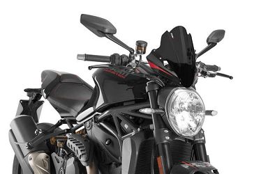 SZYBA TURYSTYCZNA PUIG DO DUCATI MONSTER 797 / 1200 / 1200R 16-20 MOCNO PRZYCIEMNIONA