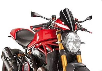 SZYBA TURYSTYCZNA PUIG DO DUCATI MONSTER 797 / 1200 / 1200R 16-20 CZARNA