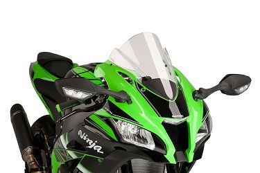 SZYBA SPORTOWA Z-RACING PUIG DO KAWASAKI ZX-10R/RR 16-20 PRZEZROCZYSTA