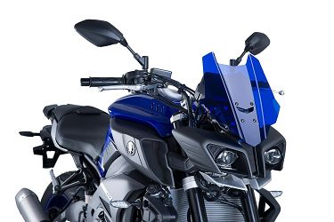 SZYBA OWIEWKA PUIG DO YAMAHA MT-10 16-21 (SPORT) NIEBIESKA