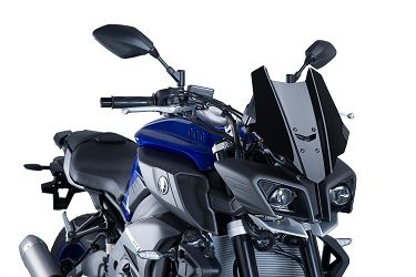 SZYBA OWIEWKA PUIG DO YAMAHA MT-10 16-21 (SPORT) CZARNA