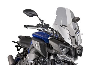 SZYBA OWIEWKA PUIG DO YAMAHA MT-10 16-21 (TOURING Z DEFLEKTOREM) LEKKO PRZYCIEMNIONA