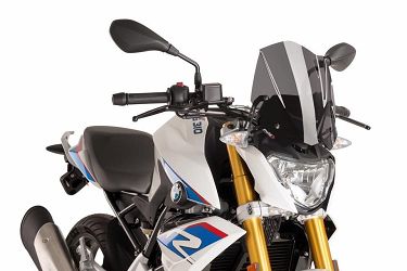 SZYBA OWIEWKA PUIG DO BMW G310R 16-22 MOCNO PRZYCIEMNIONA