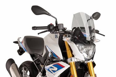 SZYBA OWIEWKA PUIG DO BMW G310R 16-22 LEKKO PRZYCIEMNIONA