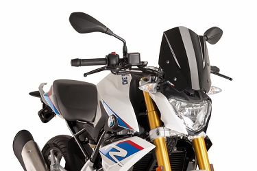 SZYBA OWIEWKA PUIG DO BMW G310R 16-22 CZARNA