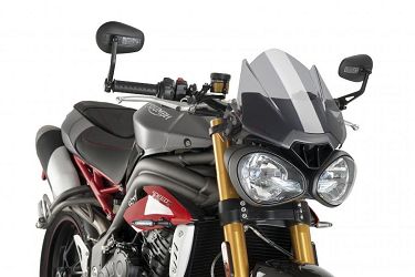 SZYBA OWIEWKA PUIG DO TRIUMPH SPEED TRIPLE / R 16-21 LEKKO PRZYCIEMNIONA