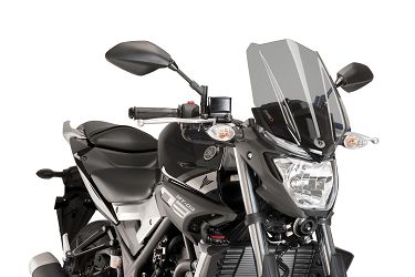 SZYBA OWIEWKA PUIG DO YAMAHA MT-03 16-19 LEKKO PRZYCIEMNIONA