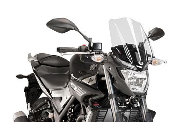 SZYBA OWIEWKA PUIG DO YAMAHA MT-03 16-19 PRZEZROCZYSTA