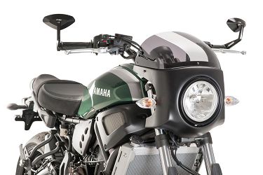 SZYBA OWIEWKA PUIG RETROFAIRING DO YAMAHA XSR700 16-21 (PANEL CZARNY) LEKKO PRZYCIEMNIONA