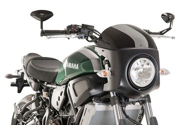 SZYBA OWIEWKA PUIG RETROFAIRING DO YAMAHA XSR700 16-21 (PANEL CZARNY) CZARNA
