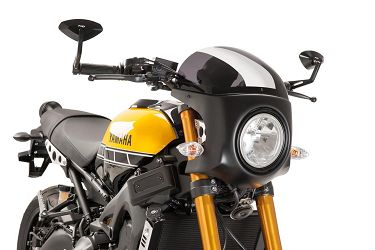 SZYBA OWIEWKA PUIG RETROFAIRING DO YAMAHA XSR900 16-21 (PANEL CZARNY) MOCNO PRZYCIEMNIONA