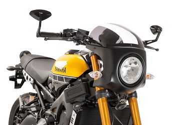 SZYBA OWIEWKA PUIG RETROFAIRING DO YAMAHA XSR900 16-21 (PANEL CZARNY) LEKKO PRZYCIEMNIONA