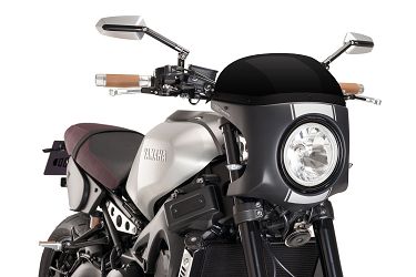 SZYBA OWIEWKA PUIG RETROFAIRING DO YAMAHA XSR900 16-21 (PANEL CZARNY) CZARNA