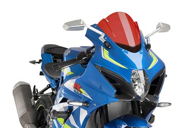 SZYBA SPORTOWA PUIG DO SUZUKI GSX-R1000 / R 17-22 CZERWONA