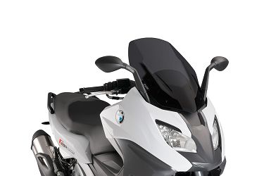 SZYBA PUIG V-TECH DO BMW C650S 16-20 (SPORT) MOCNO PRZYCIEMNIONA