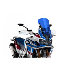 SZYBA SPORTOWA REGULOWANA PUIG DO HONDA CRF1000L AFRICA TWIN 16-19 NIEBIESKA