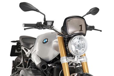SZYBA OWIEWKA PUIG RETROPLATE DO BMW R NINE T 14-22 CARBON
