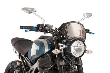 SZYBA OWIEWKA PUIG RETROPLATE DO YAMAHA XSR900 16-21 CZARNY MAT
