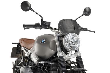 SZYBA OWIEWKA PUIG RETROPLATE DO BMW R NINE T SCRAMBLER 17-20 CARBON