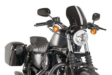 SZYBA OWIEWKA PUIG DO HARLEY-DAVIDSON SPORTSTER 883 / 1200 CZARNA