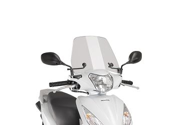 SZYBA OWIEWKA PUIG DO HONDA VISION 110 17-22 (TRAFFIC) LEKKO PRZYCIEMNIONA