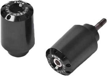 CIĘŻARKI / KOŃCÓWKI KIEROWNICY DŁUGIE PUIG DO KAWASAKI NINJA 650 / Z650 CZARNE