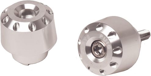 CIĘŻARKI / KOŃCÓWKI KIEROWNICY KRÓTKIE PUIG DO KAWASAKI NINJA 650 / Z650 SREBRNE